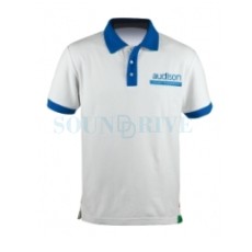 Audison White Polo Shirt